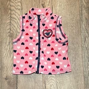 🦄$4 add on🦄OR❤️5/$25❤️ FADED GLORY | fleece heart vest